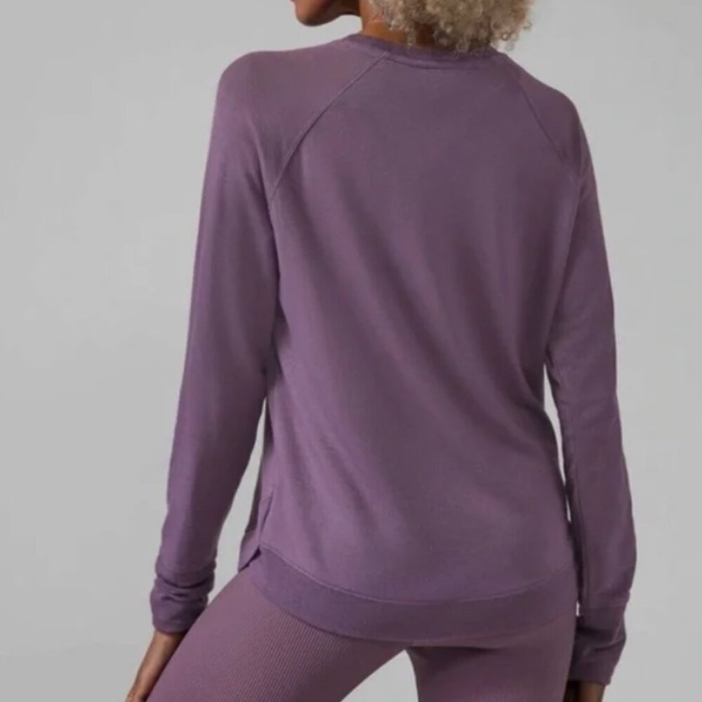 Athleta Small Light Purple Mindset Sweatshirt - Picture 2 of 7